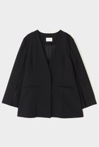 【ル フィル/LE PHIL】の2WAYツイルスリットジャケット ブラック|ID: prp329100004815997 ipo3291000000036138942