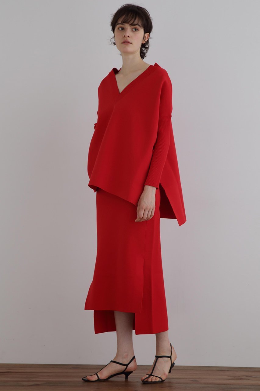 【ル フィル/LE PHIL】の《LE PHIL》ライトドライニット 人気、トレンドファッション・服の通販 founy(ファニー) 　ファッション　Fashion　レディースファッション　Fashion for Women　トップス・カットソー　Cut & Sew Tops　ニット　Knit Tops & Sweaters　カジュアルプルオーバー・ニットトップス　Pullovers & Knit Tops / Casual Pullovers　スタンダード　Standard, Basic　スリット　Slit, Slit Detail　再入荷　Restock / Back in Stock　other-3|ID: prp329100004815999 ipo3291000000034981269