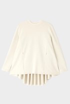 【ル フィル/LE PHIL】の《LE PHIL SPORTS》ダンボールニットプルオーバー ホワイト|ID: prp329100004816000 ipo3291000000036043535