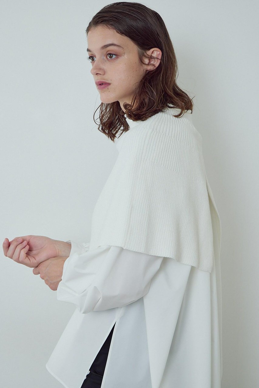 【ル フィル/LE PHIL】のソフトヴィスニットケープ 人気、トレンドファッション・服の通販 founy(ファニー) 　ファッション　Fashion　レディースファッション　Fashion for Women　トップス・カットソー　Cut & Sew Tops　ニット　Knit Tops & Sweaters　カジュアルプルオーバー・ニットトップス　Pullovers & Knit Tops / Casual Pullovers　シンプル　Simple, Minimal　スタンダード　Standard, Basic　バランス　Balance, Style Balance　再入荷　Restock / Back in Stock　other-4|ID: prp329100004816001 ipo3291000000034981287