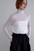 【ル フィル/LE PHIL】の《LE PHIL》シアージャージー 人気、トレンドファッション・服の通販 founy(ファニー) ファッション Fashion レディースファッション Fashion for Women トップス・カットソー Cut & Sew Tops シャツ・ブラウス・オフィスカジュアル Elegant Blouses & Button-Ups ロングTシャツ・Tシャツ Longline T-Shirts & Tees カットソー・ベーシックTシャツ Cut-and-Sewn Tops / Stretch Tees & Basics なめらか Smooth, Silky Texture インナー Innerwear シアー Sheer, See-Through シンプル Simple, Minimal スタンダード Standard, Basic スリーブ Sleeve, Long Sleeve / Short Sleeve ロング Long, Long-Length 再入荷 Restock / Back in Stock 秋 Autumn thumbnail ホワイト|ID: prp329100004816002 ipo3291000000034981302