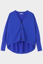 【ル フィル/LE PHIL】のライトコンパクトカーディガン ブルー|ID: prp329100004816004 ipo3291000000036138988