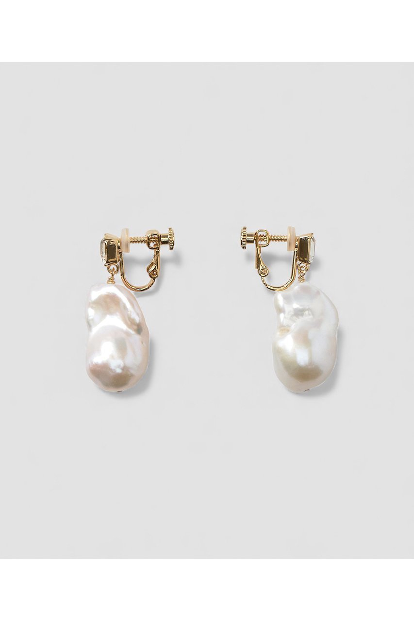 【アナイ/ANAYI】の淡水バロックパールイヤリング 人気、トレンドファッション・服の通販 founy(ファニー) 　ファッション　Fashion　レディースファッション　Fashion for Women　ジュエリー　Jewelry　ファッションリング　Fashion Rings　イヤリング・フープ・ドロップタイプ　Hoop, Drop & Clip Earrings　2026年　2026　イヤリング　Earrings　ガラス　Glass, Glassware　スクエア　Square, Square Shape　パール　Pearl, Pearl Accent　フォルム　Silhouette, Form　夏　Summer　春　Spring　S/S・春夏　SS, Spring/Summer, Warm Season　other-2|ID: prp329100004816900 ipo3291000000034988334
