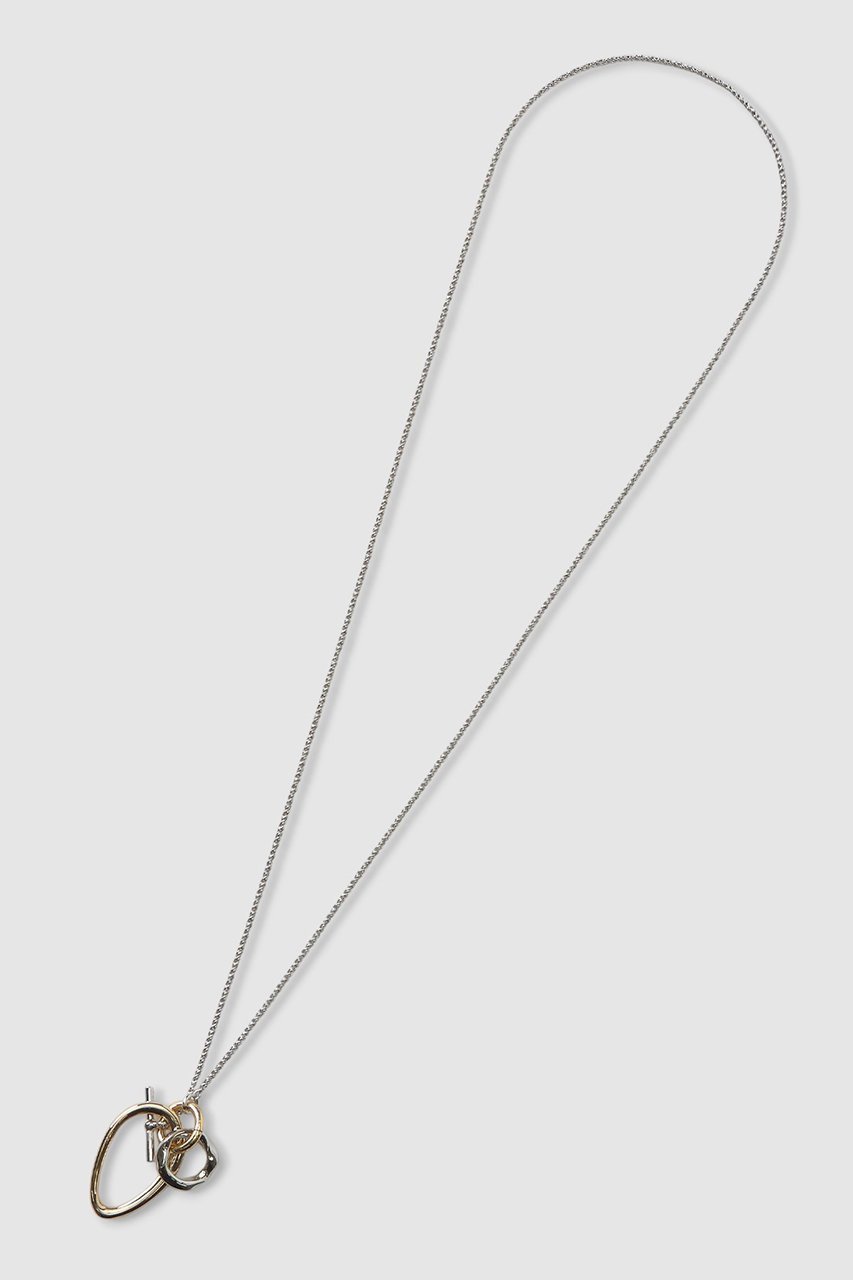 【アナイ/ANAYI】のループクロスラリエットネックレス 人気、トレンドファッション・服の通販 founy(ファニー) 　ファッション　Fashion　レディースファッション　Fashion for Women　ジュエリー　Jewelry　ネックレス　Necklaces & Pendants　2026年　2026　サークル　Circle, Round Design　シルバー　Silver, Metallic Silver　チェーン　Chain, Chain Strap　ネックレス　Necklace, Pendant Necklace　フォルム　Silhouette, Form　モチーフ　Motif, Design Theme　夏　Summer　春　Spring　S/S・春夏　SS, Spring/Summer, Warm Season　other-2|ID: prp329100004816902 ipo3291000000034988346
