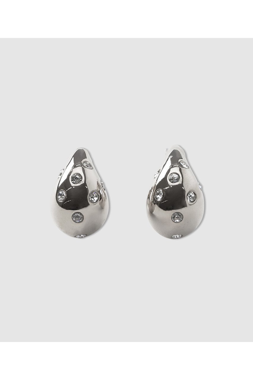 【アナイ/ANAYI】のドロップビジューイヤリング インテリア・キッズ・メンズ・レディースファッション・服の通販 founy(ファニー) 　ファッション　Fashion　レディースファッション　Fashion for Women　ジュエリー　Jewelry　ファッションリング　Fashion Rings　イヤリング・フープ・ドロップタイプ　Hoop, Drop & Clip Earrings　2026年　2026　おすすめ　Recommended / Our Picks　イヤリング　Earrings　コンパクト　Compact, Small Size　ドロップ　Drop Shoulder, Dropped Style　ネックレス　Necklace, Pendant Necklace　モダン　Modern, Contemporary　モチーフ　Motif, Design Theme　夏　Summer　春　Spring　S/S・春夏　SS, Spring/Summer, Warm Season　シルバー|ID: prp329100004816903 ipo3291000000034988352