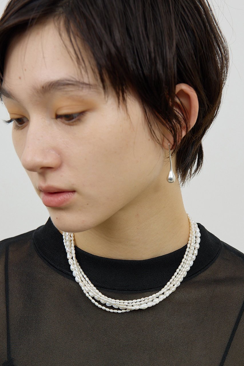 【ガリャルダガランテ/GALLARDAGALANTE】の【2.718】MIXパール5連ネックレス 人気、トレンドファッション・服の通販 founy(ファニー) 　ファッション　Fashion　レディースファッション　Fashion for Women　ジュエリー　Jewelry　ネックレス　Necklaces & Pendants　2026年　2026　アクセサリー　Fashion Accessories　カットソー　Cut and Sewn Top　スタイリッシュ　Stylish, Fashionable　デニム　Denim, Jeans Material　ネックレス　Necklace, Pendant Necklace　パール　Pearl, Pearl Accent　エレガント 上品　Elegant　夏　Summer　春　Spring　S/S・春夏　SS, Spring/Summer, Warm Season　other-2|ID: prp329100004816907 ipo3291000000034988375