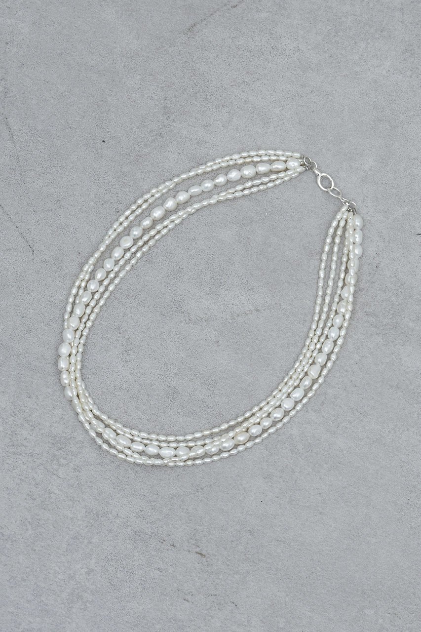 【ガリャルダガランテ/GALLARDAGALANTE】の【2.718】MIXパール5連ネックレス 人気、トレンドファッション・服の通販 founy(ファニー) 　ファッション　Fashion　レディースファッション　Fashion for Women　ジュエリー　Jewelry　ネックレス　Necklaces & Pendants　2026年　2026　アクセサリー　Fashion Accessories　カットソー　Cut and Sewn Top　スタイリッシュ　Stylish, Fashionable　デニム　Denim, Jeans Material　ネックレス　Necklace, Pendant Necklace　パール　Pearl, Pearl Accent　エレガント 上品　Elegant　再入荷　Restock / Back in Stock　夏　Summer　春　Spring　S/S・春夏　SS, Spring/Summer, Warm Season　other-4|ID: prp329100004816907 ipo3291000000035696522