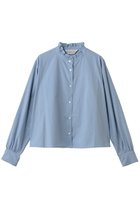 【ミディウミ/MidiUmi】のfrill short shirt シャツ l.blue|ID: prp329100004816912 ipo3291000000036130348