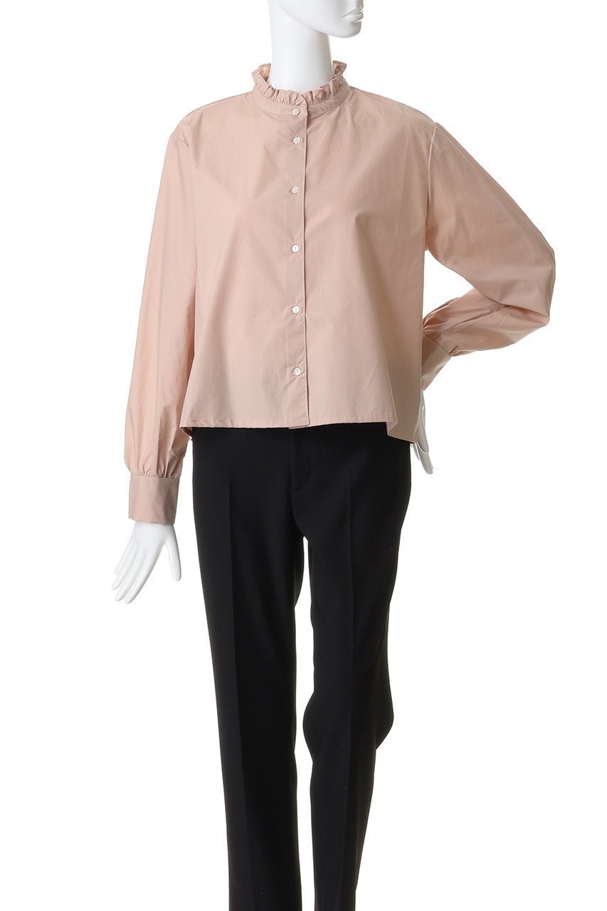 【ミディウミ/MidiUmi】のfrill short shirt シャツ 人気、トレンドファッション・服の通販 founy(ファニー) ファッション Fashion レディースファッション Fashion for Women トップス・カットソー Cut & Sew Tops シャツ・ブラウス・オフィスカジュアル Elegant Blouses & Button-Ups ロングTシャツ・Tシャツ Longline T-Shirts & Tees コンパクト Compact, Small Size ショート Short, Short Length ジャケット Jacket, Outerwear スリーブ Sleeve, Long Sleeve / Short Sleeve フェミニン Feminine, Girly フリル Frill, Ruffle ロング Long, Long-Length other-2|ID: prp329100004816912 ipo3291000000036215503