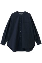 【ミディウミ/MidiUmi】のstand collar big shirt シャツ 人気、トレンドファッション・服の通販 founy(ファニー) ファッション Fashion レディースファッション Fashion for Women トップス・カットソー Cut & Sew Tops シャツ・ブラウス・オフィスカジュアル Elegant Blouses & Button-Ups 2026年 2026 スタンド Stand Collar, Upright Stand スラックス Slacks, Dress Pants スリーブ Sleeve, Long Sleeve / Short Sleeve デニム Denim, Jeans Material ビッグ Big, Oversized ポケット Pocket, Pocket Detail ロング Long, Long-Length 夏 Summer 春 Spring S/S・春夏 SS, Spring/Summer, Warm Season thumbnail navy|ID: prp329100004816913 ipo3291000000034988435