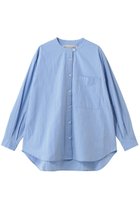 【ミディウミ/MidiUmi】のstand collar big shirt シャツ l.blue|ID:prp329100004816913