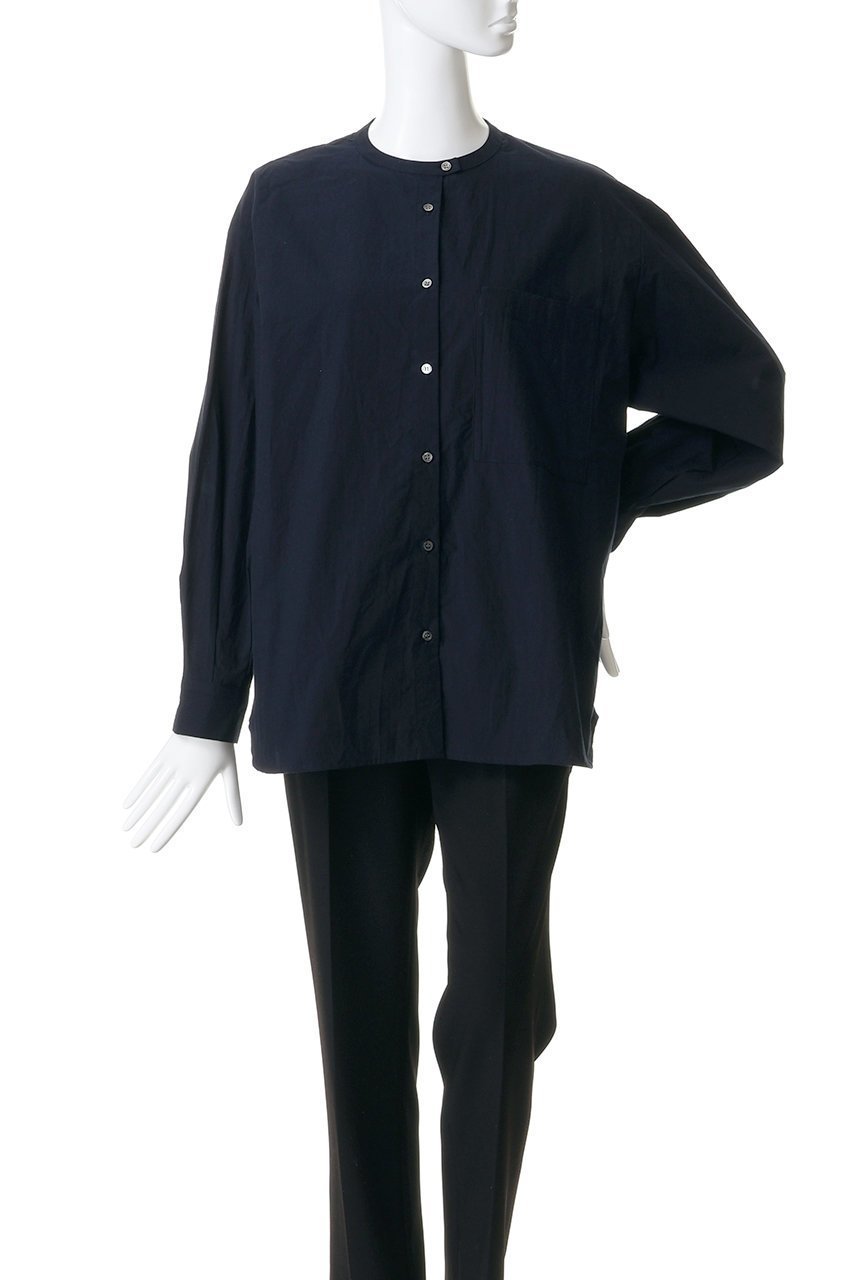 【ミディウミ/MidiUmi】のstand collar big shirt シャツ 人気、トレンドファッション・服の通販 founy(ファニー) ファッション Fashion レディースファッション Fashion for Women トップス・カットソー Cut & Sew Tops シャツ・ブラウス・オフィスカジュアル Elegant Blouses & Button-Ups 2026年 2026 スタンド Stand Collar, Upright Stand スラックス Slacks, Dress Pants スリーブ Sleeve, Long Sleeve / Short Sleeve デニム Denim, Jeans Material ビッグ Big, Oversized ポケット Pocket, Pocket Detail ロング Long, Long-Length 夏 Summer 春 Spring S/S・春夏 SS, Spring/Summer, Warm Season other-2|ID: prp329100004816913 ipo3291000000035783221