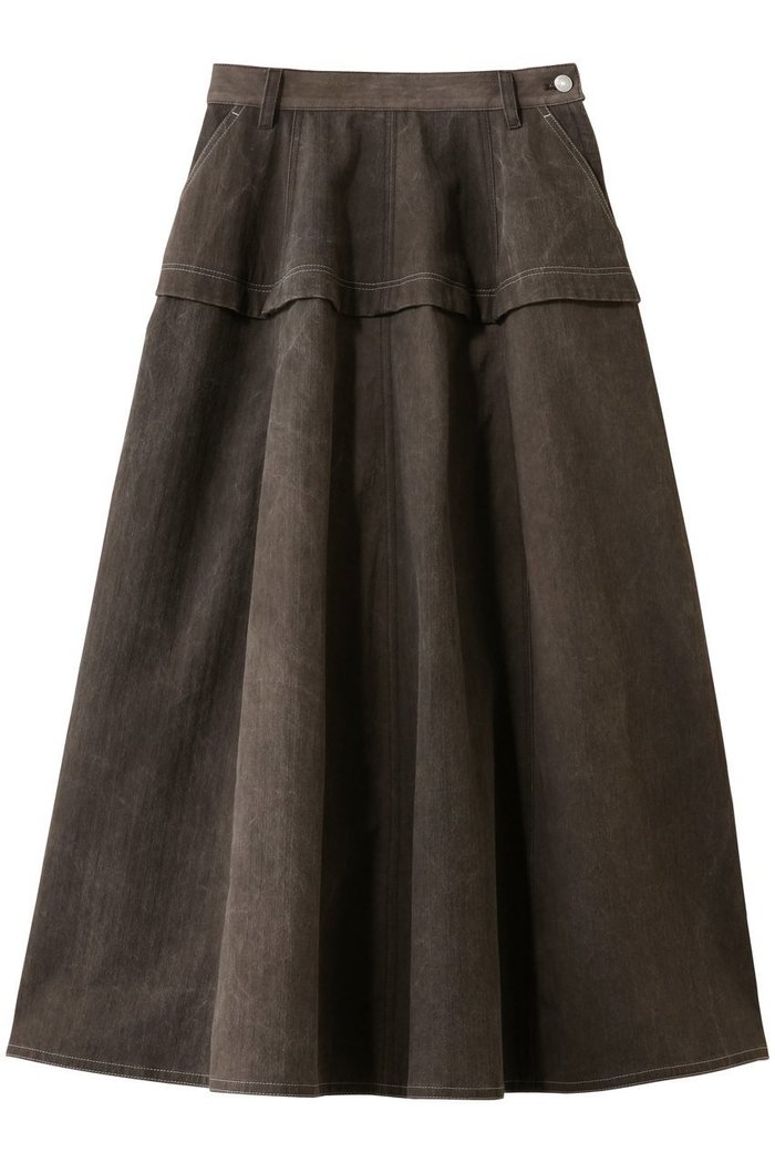 【ブラミンク/BLAMINK】のコットンゴアードスカート インテリア・キッズ・メンズ・レディースファッション・服の通販 founy(ファニー) https://founy.com/ ファッション Fashion レディースファッション Fashion for Women スカート Skirts 2026年 2026 フレア Flare, Flared マキシ Maxi, Full Length 夏 Summer 春 Spring S/S・春夏 SS, Spring/Summer, Warm Season |ID: prp329100004816915 ipo3291000000035332200