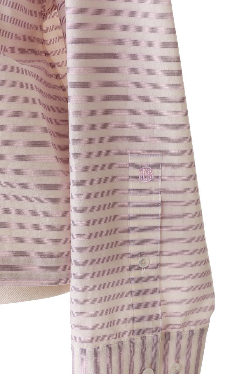 【ブラミンク/BLAMINK】のボーダーロングスリーブシャツ 人気、トレンドファッション・服の通販 founy(ファニー) 　ファッション　Fashion　レディースファッション　Fashion for Women　トップス・カットソー　Cut & Sew Tops　シャツ・ブラウス・オフィスカジュアル　Elegant Blouses & Button-Ups　2026年　2026　スリーブ　Sleeve, Long Sleeve / Short Sleeve　ボーダー　Border, Stripe　ロング　Long, Long-Length　ワイド　Wide, Wide Fit　夏　Summer　春　Spring　S/S・春夏　SS, Spring/Summer, Warm Season　羽織　Haori, Light Jacket　other-6|ID: prp329100004816916 ipo3291000000034988459