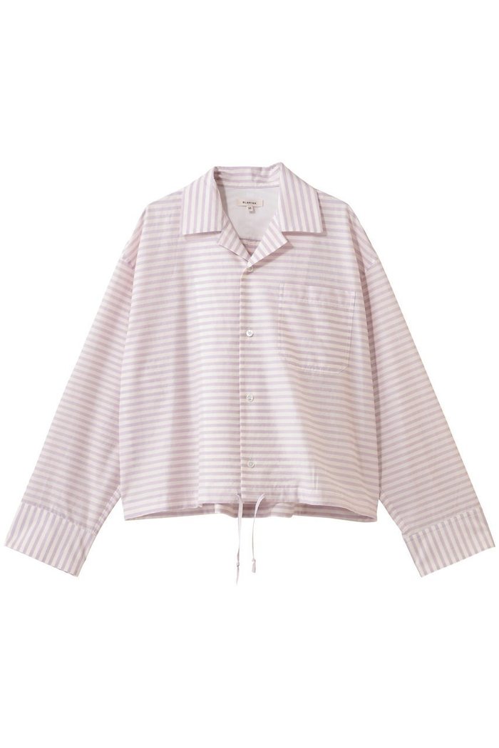 【ブラミンク/BLAMINK】のボーダーロングスリーブシャツ インテリア・キッズ・メンズ・レディースファッション・服の通販 founy(ファニー) https://founy.com/ ファッション Fashion レディースファッション Fashion for Women トップス・カットソー Cut & Sew Tops シャツ・ブラウス・オフィスカジュアル Elegant Blouses & Button-Ups スリーブ Sleeve, Long Sleeve / Short Sleeve ボーダー Border, Stripe ロング Long, Long-Length ワイド Wide, Wide Fit 夏 Summer 春 Spring S/S・春夏 SS, Spring/Summer, Warm Season 羽織 Haori, Light Jacket |ID: prp329100004816916 ipo3291000000036207632