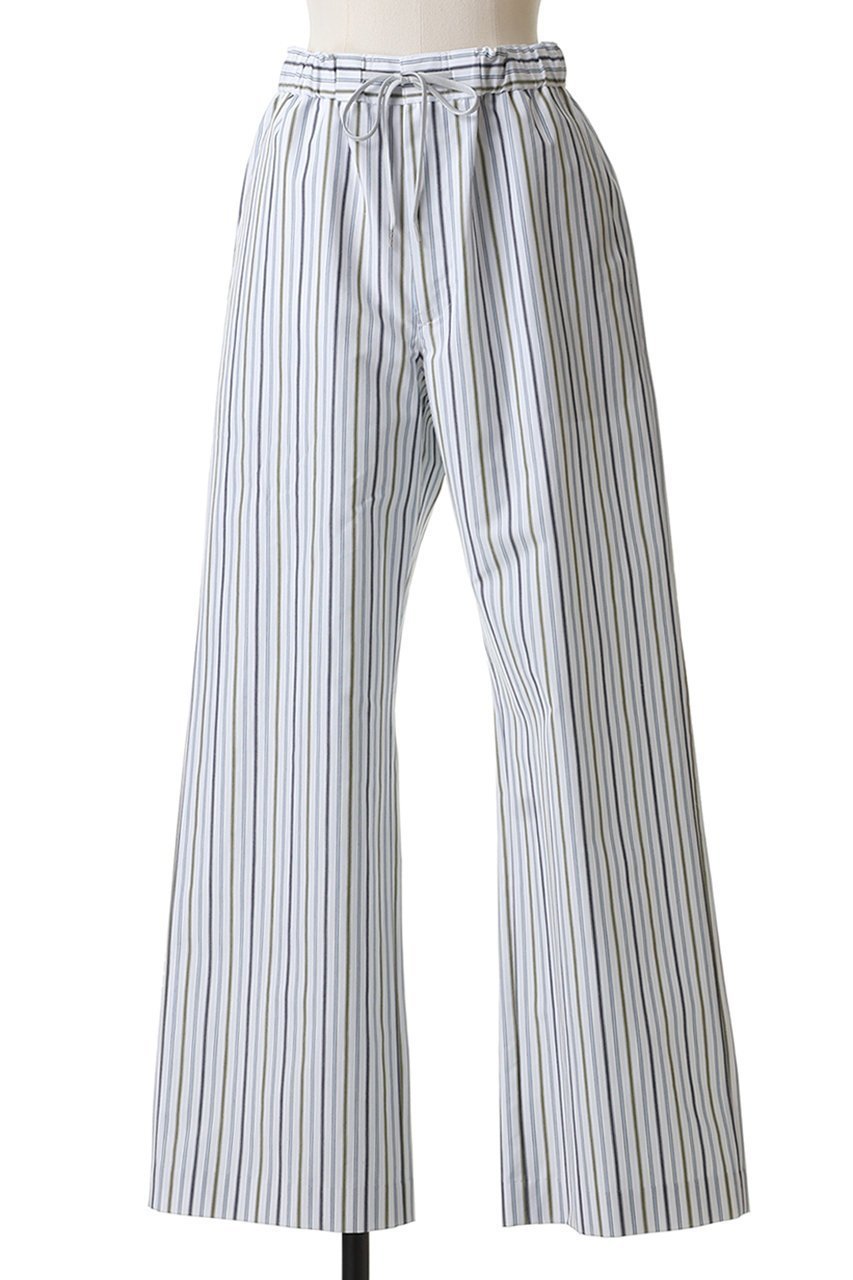 【ブラミンク/BLAMINK】のストライプドロストパンツ 人気、トレンドファッション・服の通販 founy(ファニー) 　ファッション　Fashion　レディースファッション　Fashion for Women　パンツ　Pants & Trousers　2026年　2026　クロップド　Cropped, Short Length　ストライプ　Stripe, Striped Pattern　リラックス　Relax, Relaxed Fit　ワイド　Wide, Wide Fit　エレガント 上品　Elegant　夏　Summer　春　Spring　S/S・春夏　SS, Spring/Summer, Warm Season　other-2|ID: prp329100004816917 ipo3291000000034988462