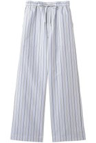 【ブラミンク/BLAMINK】のストライプドロストパンツ 人気、トレンドファッション・服の通販 founy(ファニー) ファッション Fashion レディースファッション Fashion for Women パンツ Pants & Trousers 2026年 2026 クロップド Cropped, Short Length ストライプ Stripe, Striped Pattern リラックス Relax, Relaxed Fit ワイド Wide, Wide Fit エレガント 上品 Elegant 夏 Summer 春 Spring S/S・春夏 SS, Spring/Summer, Warm Season thumbnail ホワイト|ID: prp329100004816917 ipo3291000000035924421