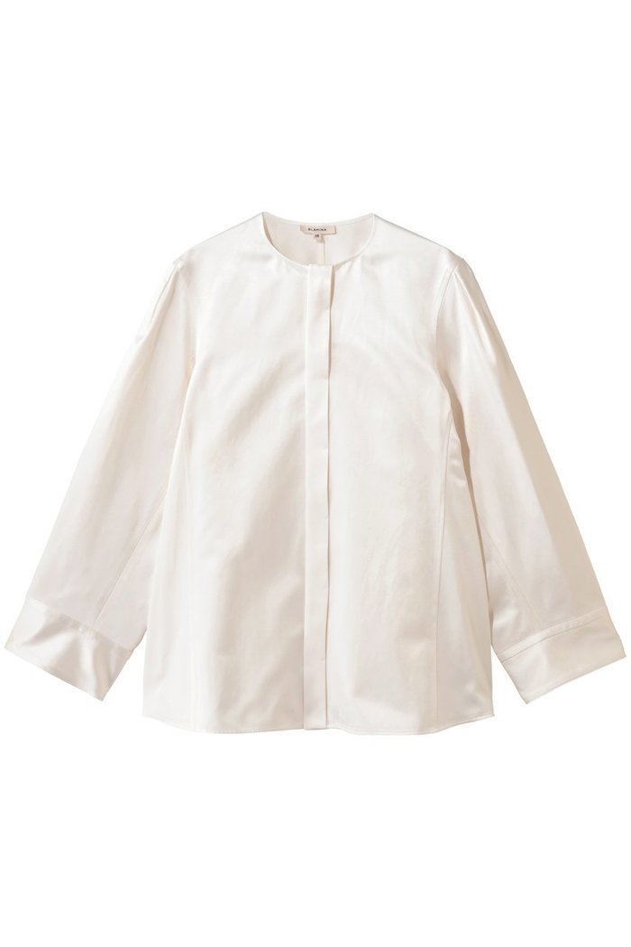 【ブラミンク/BLAMINK】のクルーネックロングスリーブブラウス インテリア・キッズ・メンズ・レディースファッション・服の通販 founy(ファニー) https://founy.com/ ファッション Fashion レディースファッション Fashion for Women トップス・カットソー Cut & Sew Tops シャツ・ブラウス・オフィスカジュアル Elegant Blouses & Button-Ups 2026年 2026 サテン Satin, Glossy Fabric シルク Silk, 100% Silk シンプル Simple, Minimal スリーブ Sleeve, Long Sleeve / Short Sleeve ボトム Bottoms, Lower Wear ロング Long, Long-Length エレガント 上品 Elegant 夏 Summer 春 Spring S/S・春夏 SS, Spring/Summer, Warm Season |ID: prp329100004816922 ipo3291000000035783271