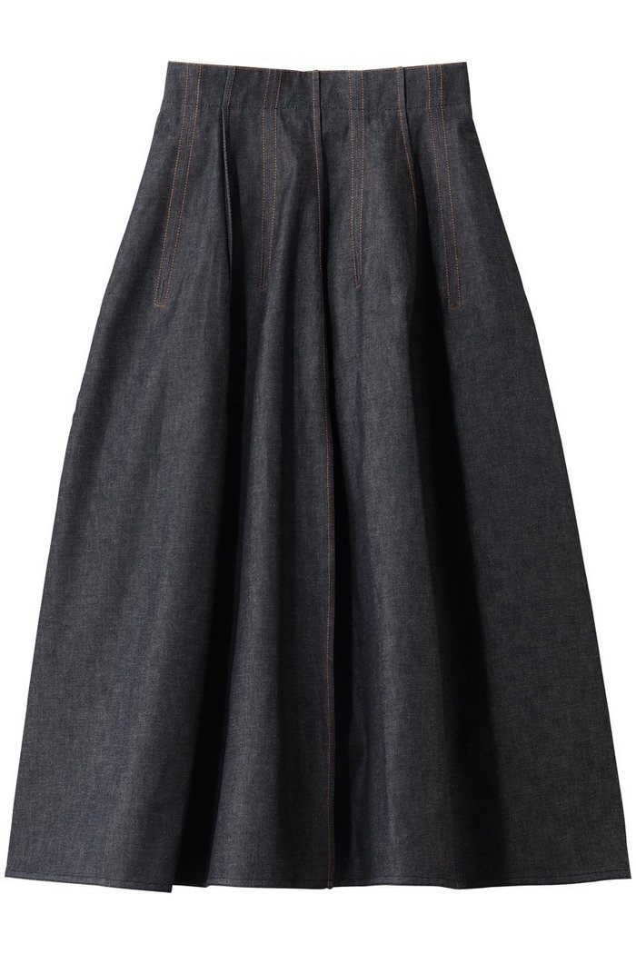 【ブラミンク/BLAMINK】のデニムゴアードスカート インテリア・キッズ・メンズ・レディースファッション・服の通販 founy(ファニー) https://founy.com/ ファッション Fashion レディースファッション Fashion for Women スカート Skirts 2026年 2026 カットソー Cut and Sewn Top デニム Denim, Jeans Material フレア Flare, Flared ロング Long, Long-Length 夏 Summer 春 Spring S/S・春夏 SS, Spring/Summer, Warm Season |ID: prp329100004816923 ipo3291000000034988500