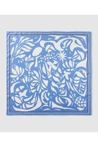 【アナイ/ANAYI】のアートモチーフプリントスカーフ ブルー系|ID: prp329100004816927 ipo3291000000036130374