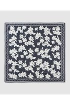 【アナイ/ANAYI】のドットフラワープリントスカーフ ネイビー①|ID: prp329100004816928 ipo3291000000036207673