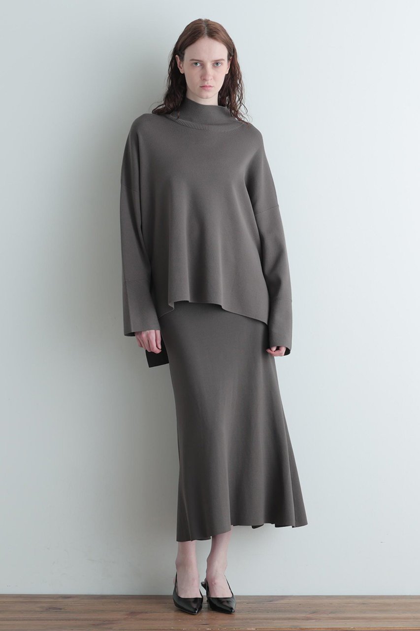 【ル フィル/LE PHIL】のVISレーヨンマーメイドスカート 人気、トレンドファッション・服の通販 founy(ファニー) 　ファッション　Fashion　レディースファッション　Fashion for Women　スカート　Skirts　コンパクト　Compact, Small Size　スタンダード　Standard, Basic　ドレープ　Drape, Draping Fabric　フォルム　Silhouette, Form　フレア　Flare, Flared　フロント　Front, Front Design　マーメイド　Mermaid, Fishtail Silhouette　エレガント 上品　Elegant　other-2|ID: prp329100004816931 ipo3291000000036130386