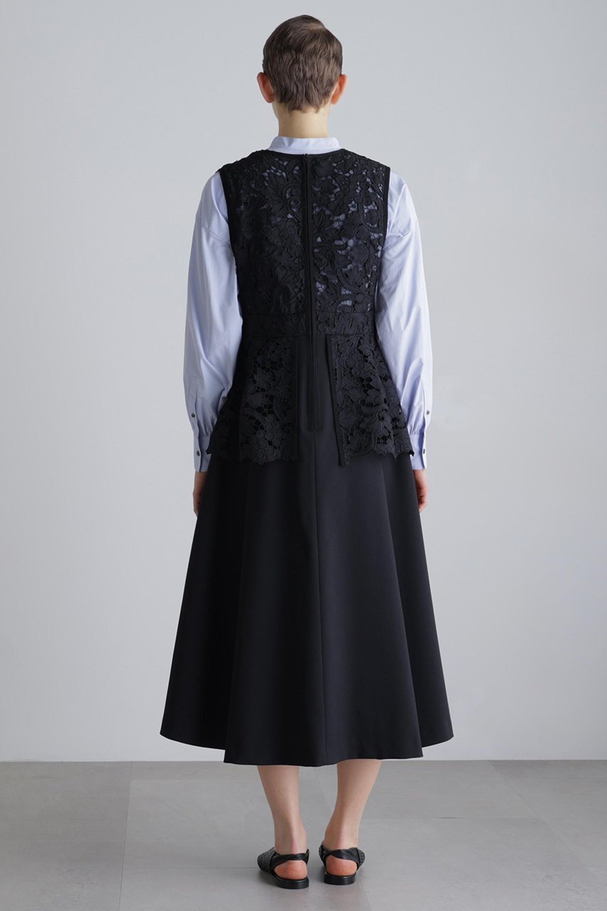 【アドーア/ADORE】のベリーレースワンピース 人気、トレンドファッション・服の通販 founy(ファニー) 　ファッション　Fashion　レディースファッション　Fashion for Women　ワンピース　Dresses　チュニック　Tunic Tops & Dresses　ケミカル　Chemical, Chemical Wash　チュニック　Tunic, Long Top　ドレープ　Drape, Draping Fabric　ペプラム　Peplum, Flared Hem　レース　Lace, Lace Fabric　ロング　Long, Long-Length　エレガント 上品　Elegant　無地　Plain, Solid Color　other-5|ID: prp329100004816934 ipo3291000000035696572