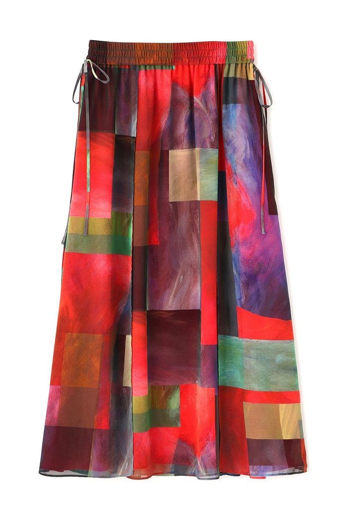 【アドーア/ADORE】のアブストラクトブロッキングプリントスカート インテリア・キッズ・メンズ・レディースファッション・服の通販 founy(ファニー) https://founy.com/ ファッション Fashion レディースファッション Fashion for Women スカート Skirts ロングスカート Long Skirts / Maxi & Midi Skirts 2026年 2026 シフォン Chiffon, Lightweight Fabric シンプル Simple, Minimal ロング Long, Long-Length 夏 Summer 春 Spring S/S・春夏 SS, Spring/Summer, Warm Season |ID: prp329100004816938 ipo3291000000034988599