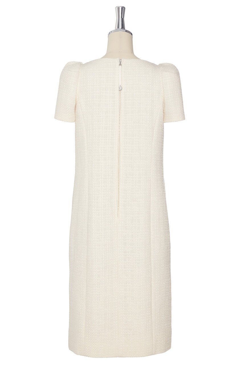 【デイジーリン/DAISY LIN】のWashable Tweed Dress “Formal Lady” 人気、トレンドファッション・服の通販 founy(ファニー) 　ファッション　Fashion　レディースファッション　Fashion for Women　ワンピース　Dresses　フォーマル・パーティードレス・結婚式用ドレス　Elegant & Casual Dresses　チュニック　Tunic Tops & Dresses　ウォッシャブル　Machine Washable　エレガント 上品　Elegant　洗える　Machine Washable　クラシカル　Classical, Vintage-Inspired　スクエア　Square, Square Shape　スリーブ　Sleeve, Long Sleeve / Short Sleeve　チュニック　Tunic, Long Top　ツイード　Twill, Twill Weave　定番　Standard, Basic Item　パターン　Pattern, Design Print　ボックス　Boxy, Box Shape　モダン　Modern, Contemporary　冬　Winter / This Winter　新作・新入荷　New Arrivals / New In　other-2|ID: prp329100004816949 ipo3291000000034988724