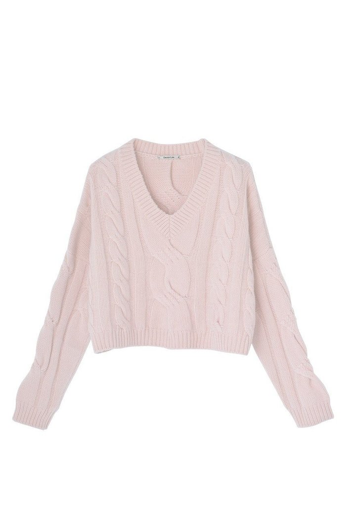 【デイジーリン/DAISY LIN】のふわとろ Cashmere Sweater “Daisy Twist” インテリア・キッズ・メンズ・レディースファッション・服の通販 founy(ファニー) https://founy.com/ ファッション Fashion レディースファッション Fashion for Women トップス・カットソー Cut & Sew Tops ニット Knit Tops & Sweaters レディースパーカー・カジュアルフーディー Casual Hoodies & Sweatshirts カジュアルプルオーバー・ニットトップス Pullovers & Knit Tops / Casual Pullovers スウェット・クルーネックトップス Sweatshirts & Crewnecks / Relaxed Fit Sweat Tops 洗える Machine Washable シンプル Simple, Minimal なめらか Smooth, Silky Texture 人気 Popular, Best Seller バランス Balance, Style Balance パウダー Powder, Soft Tone ラグジュアリー Luxury, Elegant リラックス Relax, Relaxed Fit ローズ Rose, Rose Motif 冬 Winter / This Winter 新作・新入荷 New Arrivals / New In |ID: prp329100004816955 ipo3291000000034988771