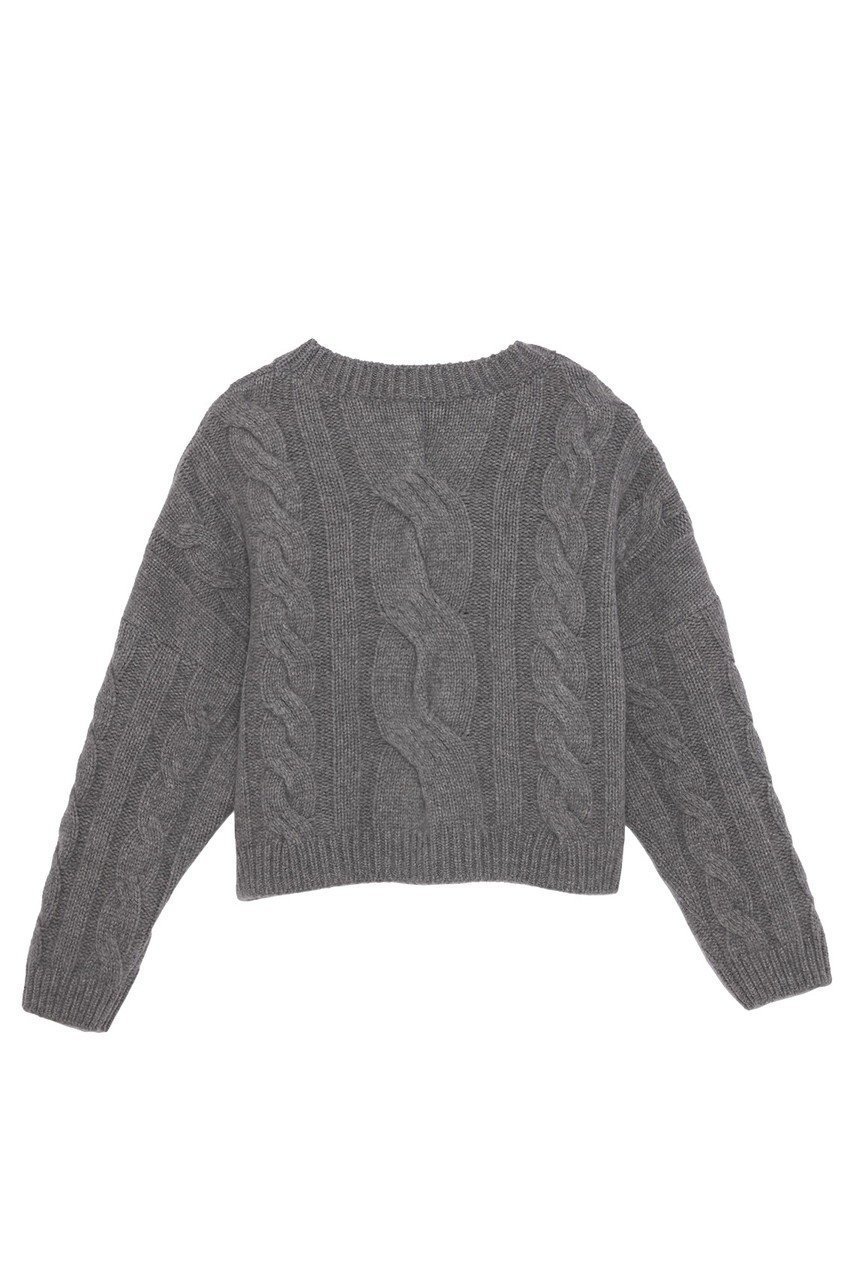 【デイジーリン/DAISY LIN】のふわとろ Cashmere Sweater “Daisy Twist” 人気、トレンドファッション・服の通販 founy(ファニー) 　ファッション　Fashion　レディースファッション　Fashion for Women　トップス・カットソー　Cut & Sew Tops　ニット　Knit Tops & Sweaters　レディースパーカー・カジュアルフーディー　Casual Hoodies & Sweatshirts　カジュアルプルオーバー・ニットトップス　Pullovers & Knit Tops / Casual Pullovers　スウェット・クルーネックトップス　Sweatshirts & Crewnecks / Relaxed Fit Sweat Tops　洗える　Machine Washable　シンプル　Simple, Minimal　なめらか　Smooth, Silky Texture　人気　Popular, Best Seller　バランス　Balance, Style Balance　パウダー　Powder, Soft Tone　ラグジュアリー　Luxury, Elegant　リラックス　Relax, Relaxed Fit　ローズ　Rose, Rose Motif　冬　Winter / This Winter　other-2|ID: prp329100004816955 ipo3291000000035361019