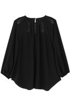 【アドーア/ADORE】のバックサテンジョーゼットブラウス ブラック|ID: prp329100004816964 ipo3291000000034989258
