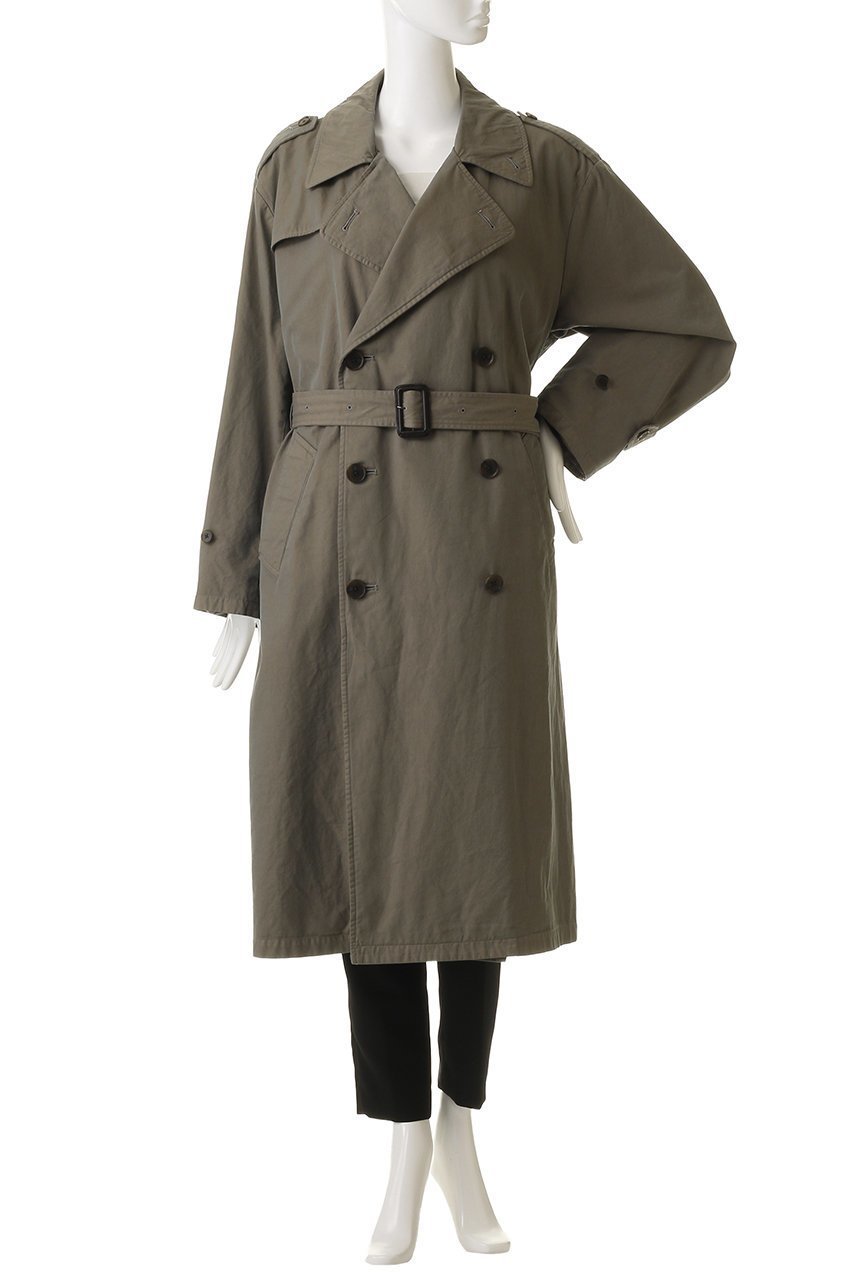 【シュタイン/ssstein】の【UNISEX】VINTAGE TRENCH COAT 大人の最旬トレンドファッション＆コーディネート founy(ファウニー) 　ファッション　Fashion　レディースファッション　Fashion for Women　アウター　Coat / Outerwear Collection　コート・ロングコート・ピーコート　Long Coats, Peacoats & More　トレンチコート / 春秋の定番アウター　Trench Coats　ユニセックス　Unisex, Genderless　インナー　Innerwear　ロング　Long, Long-Length　ヴィンテージ　Vintage Style　other-2|ID: prp329100004816975 ipo3291000000036780017