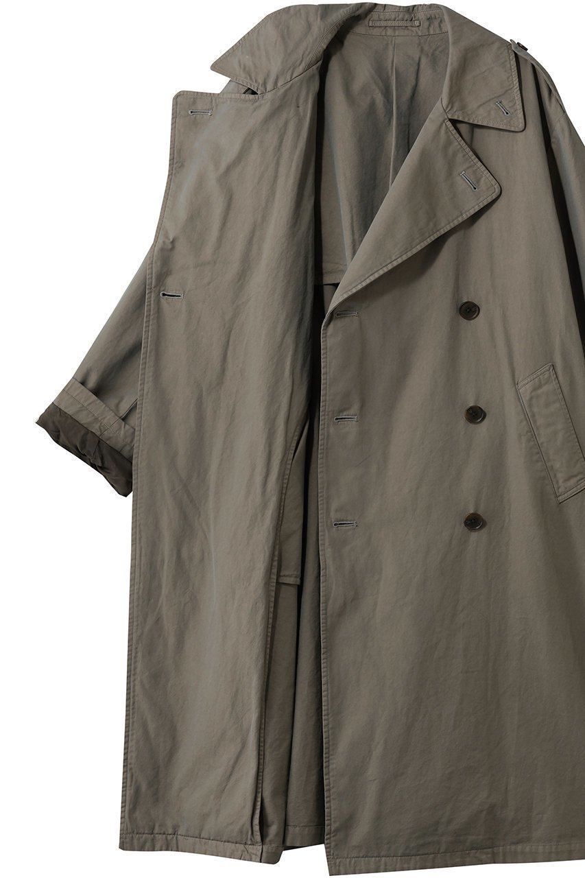 【シュタイン/ssstein】の【UNISEX】VINTAGE TRENCH COAT 大人の最旬トレンドファッション＆コーディネート founy(ファウニー) 　ファッション　Fashion　レディースファッション　Fashion for Women　アウター　Coat / Outerwear Collection　コート・ロングコート・ピーコート　Long Coats, Peacoats & More　トレンチコート / 春秋の定番アウター　Trench Coats　ユニセックス　Unisex, Genderless　インナー　Innerwear　ロング　Long, Long-Length　ヴィンテージ　Vintage Style　other-6|ID: prp329100004816975 ipo3291000000036780021