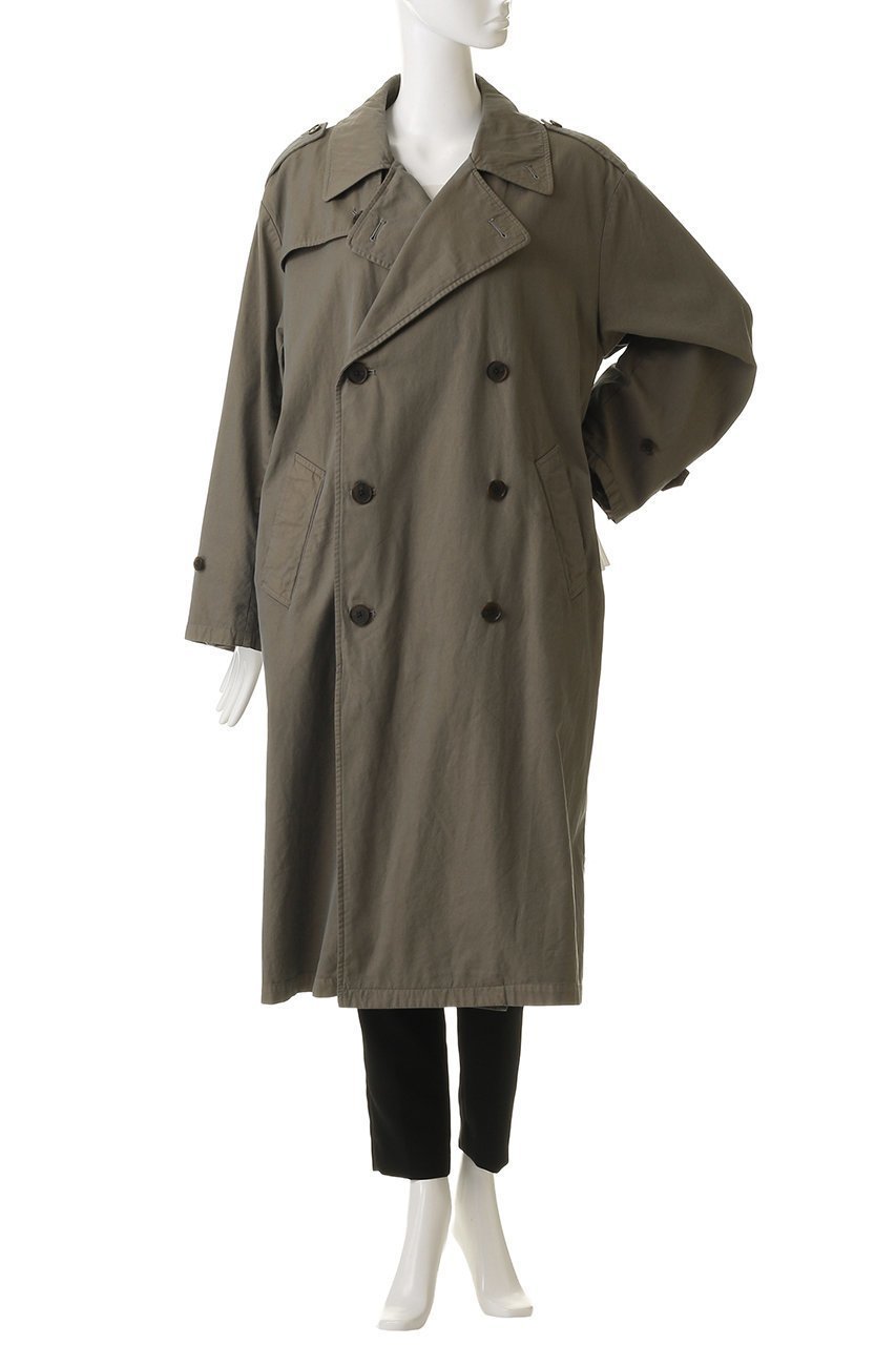 【シュタイン/ssstein】の【UNISEX】VINTAGE TRENCH COAT 大人の最旬トレンドファッション＆コーディネート founy(ファウニー) 　ファッション　Fashion　レディースファッション　Fashion for Women　アウター　Coat / Outerwear Collection　コート・ロングコート・ピーコート　Long Coats, Peacoats & More　トレンチコート / 春秋の定番アウター　Trench Coats　ユニセックス　Unisex, Genderless　インナー　Innerwear　ロング　Long, Long-Length　ヴィンテージ　Vintage Style　other-8|ID: prp329100004816975 ipo3291000000036780023