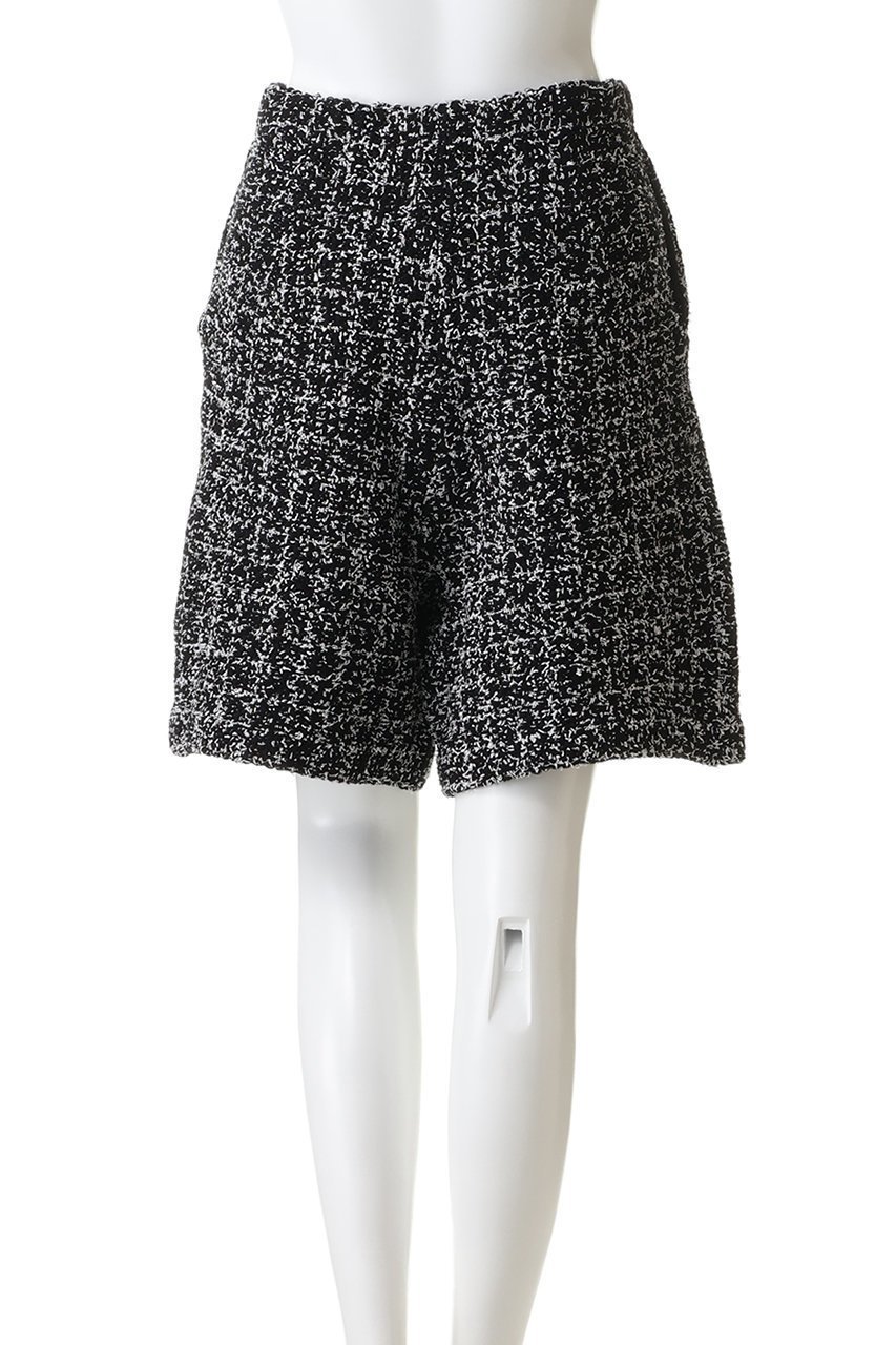 【マリリンムーン/MARILYN MOON】の【SOI-MeME】ツイードニットショートパンツ 人気、トレンドファッション・服の通販 founy(ファニー) 　ファッション　Fashion　レディースファッション　Fashion for Women　パンツ　Pants & Trousers　ショートパンツ・ハーフパンツ　High-Waisted & Relaxed Shorts　2026年　2026　エレガント 上品　Elegant　オケージョン　Occasion Wear　ショート　Short, Short Length　ツイード　Twill, Twill Weave　フリンジ　Fringe, Tassel　モダン　Modern, Contemporary　夏　Summer　春　Spring　S/S・春夏　SS, Spring/Summer, Warm Season　other-4|ID: prp329100004816979 ipo3291000000034989523