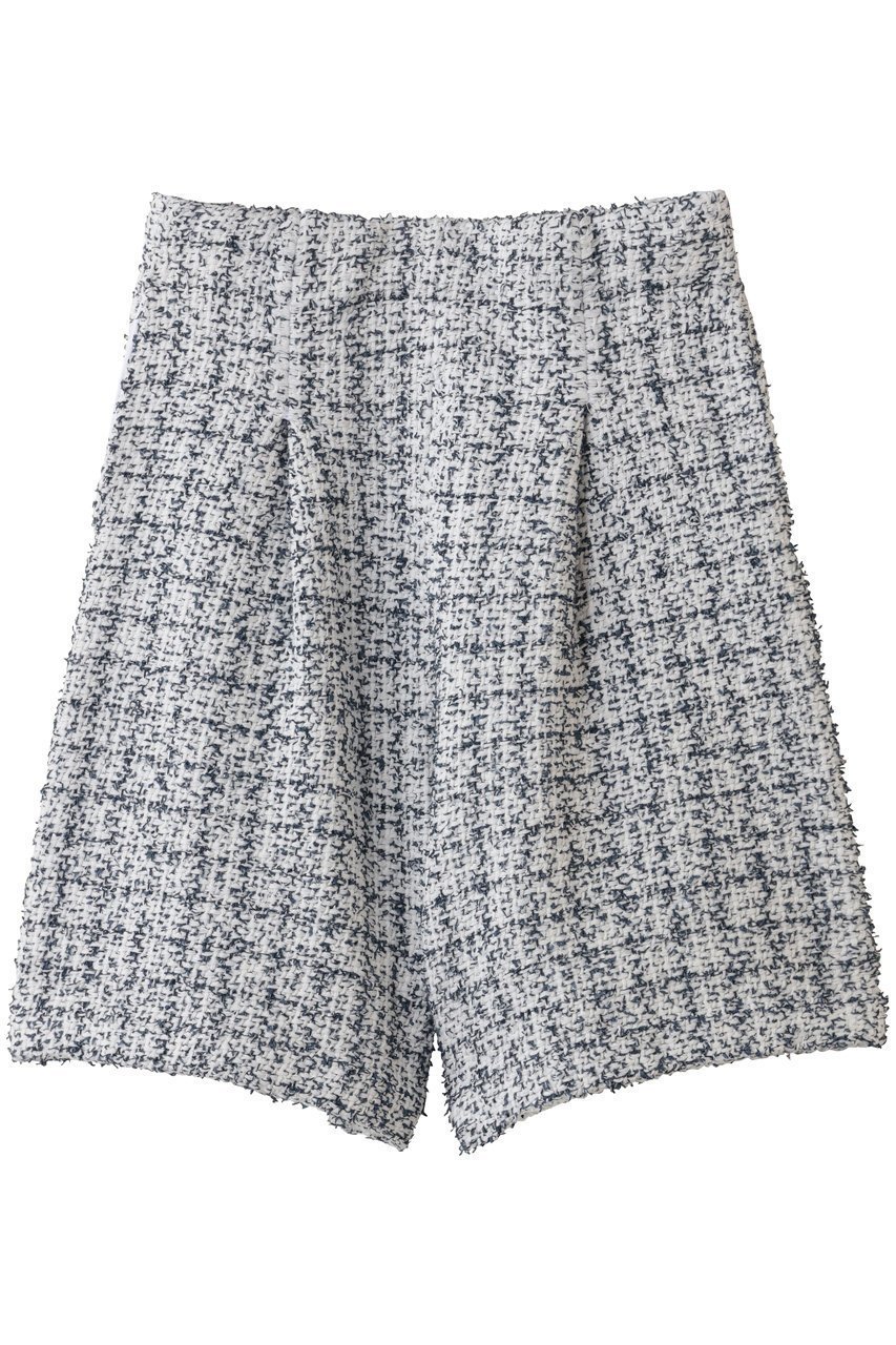 【マリリンムーン/MARILYN MOON】の【SOI-MeME】ツイードニットショートパンツ インテリア・キッズ・メンズ・レディースファッション・服の通販 founy(ファニー) 　ファッション　Fashion　レディースファッション　Fashion for Women　パンツ　Pants & Trousers　ショートパンツ・ハーフパンツ　High-Waisted & Relaxed Shorts　2026年　2026　エレガント 上品　Elegant　オケージョン　Occasion Wear　ショート　Short, Short Length　ジャケット　Jacket, Outerwear　ツイード　Twill, Twill Weave　ベスト　Vest, Waistcoat　モダン　Modern, Contemporary　夏　Summer　春　Spring　S/S・春夏　SS, Spring/Summer, Warm Season　ホワイト|ID: prp329100004816979 ipo3291000000035696636