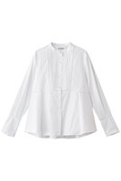 【マリリンムーン/MARILYN MOON】の【SOI-MeME】ピンタックブザムエンブロイダリーブラウス 人気、トレンドファッション・服の通販 founy(ファニー) ファッション Fashion レディースファッション Fashion for Women トップス・カットソー Cut & Sew Tops シャツ・ブラウス・オフィスカジュアル Elegant Blouses & Button-Ups 2026年 2026 スカラップ Scallop, Scalloped Edge スリーブ Sleeve, Long Sleeve / Short Sleeve ダブル Double, Double-Breasted フレア Flare, Flared モダン Modern, Contemporary ラグジュアリー Luxury, Elegant ロング Long, Long-Length 夏 Summer 春 Spring S/S・春夏 SS, Spring/Summer, Warm Season 透かし Cut-Out, Lacework |ID:prp329100004816980