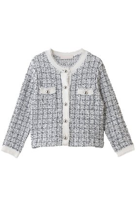 【マリリンムーン/MARILYN MOON】の【SOI-MeME】ツイードニットフリンジジャケット 人気、トレンドファッション・服の通販 founy(ファニー) ファッション Fashion レディースファッション Fashion for Women アウター Coat / Outerwear Collection レディースジャケット・軽アウター Jackets 2026年 2026 オケージョン Occasion Wear コンパクト Compact, Small Size ショート Short, Short Length ジャケット Jacket, Outerwear セットアップ Set-Up, Coordinated Outfit ツイード Twill, Twill Weave フリンジ Fringe, Tassel ボトム Bottoms, Lower Wear 夏 Summer 春 Spring S/S・春夏 SS, Spring/Summer, Warm Season |ID:prp329100004816981