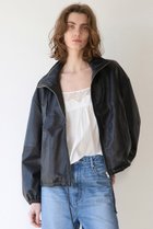 【マルティニーク/martinique】の【HAIKURE】JORDAN NAPPA レザーブルゾン 人気、トレンドファッション・服の通販 founy(ファニー) ファッション Fashion レディースファッション Fashion for Women アウター Coat / Outerwear Collection レディースジャケット・軽アウター Jackets ブルゾンジャケット・スポーティアウター Blouson Jackets 2026年 2026 イタリア Italy ジャケット Jacket, Outerwear デニム Denim, Jeans Material ドローコード Drawcord, Drawstring Cord ブルゾン Blouson, Bomber Jacket 夏 Summer 春 Spring S/S・春夏 SS, Spring/Summer, Warm Season thumbnail ブラック|ID: prp329100004816985 ipo3291000000034989778