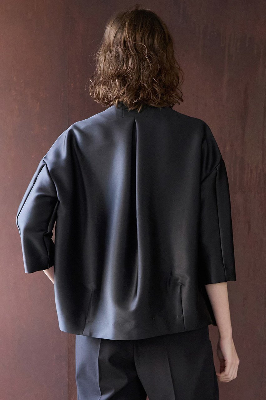 【マルティニーク/martinique】の【COGTHEBIGSMOKE】NATALY BALLOON ジャケット 人気、トレンドファッション・服の通販 founy(ファニー) 　ファッション　Fashion　レディースファッション　Fashion for Women　アウター　Coat / Outerwear Collection　レディースジャケット・軽アウター　Jackets　エレガント 上品　Elegant　オケージョン　Occasion Wear　春　Spring　コレクション　Collection, Seasonal Line　サテン　Satin, Glossy Fabric　ジャケット　Jacket, Outerwear　ストレッチ　Stretch, Stretchy Fabric　センター　Center, Center Line　デニム　Denim, Jeans Material　トレンド　Trend, Trending Now　フォルム　Silhouette, Form　フロント　Front, Front Design　リアル　Real, Realistic　ロンドン　London Style, British Inspired　S/S・春夏　SS, Spring/Summer, Warm Season　日本製　Made In Japan　夏　Summer　2026年　2026　other-3|ID: prp329100004816986 ipo3291000000034989789