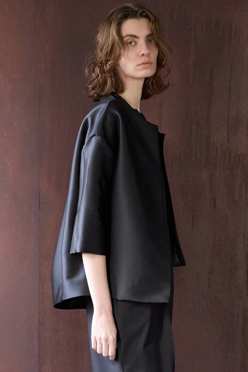 【マルティニーク/martinique】の【COGTHEBIGSMOKE】NATALY BALLOON ジャケット 人気、トレンドファッション・服の通販 founy(ファニー) 　ファッション　Fashion　レディースファッション　Fashion for Women　アウター　Coat / Outerwear Collection　レディースジャケット・軽アウター　Jackets　エレガント 上品　Elegant　オケージョン　Occasion Wear　春　Spring　コレクション　Collection, Seasonal Line　サテン　Satin, Glossy Fabric　ジャケット　Jacket, Outerwear　ストレッチ　Stretch, Stretchy Fabric　センター　Center, Center Line　デニム　Denim, Jeans Material　トレンド　Trend, Trending Now　フォルム　Silhouette, Form　フロント　Front, Front Design　リアル　Real, Realistic　ロンドン　London Style, British Inspired　S/S・春夏　SS, Spring/Summer, Warm Season　日本製　Made In Japan　夏　Summer　2026年　2026　other-2|ID: prp329100004816986 ipo3291000000035783497