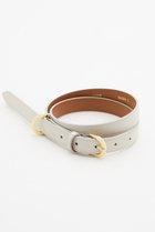 【マルティニーク/martinique】の【MAISON BOINET】ナッパレザーベルト アイボリー|ID: prp329100004816991 ipo3291000000034989823