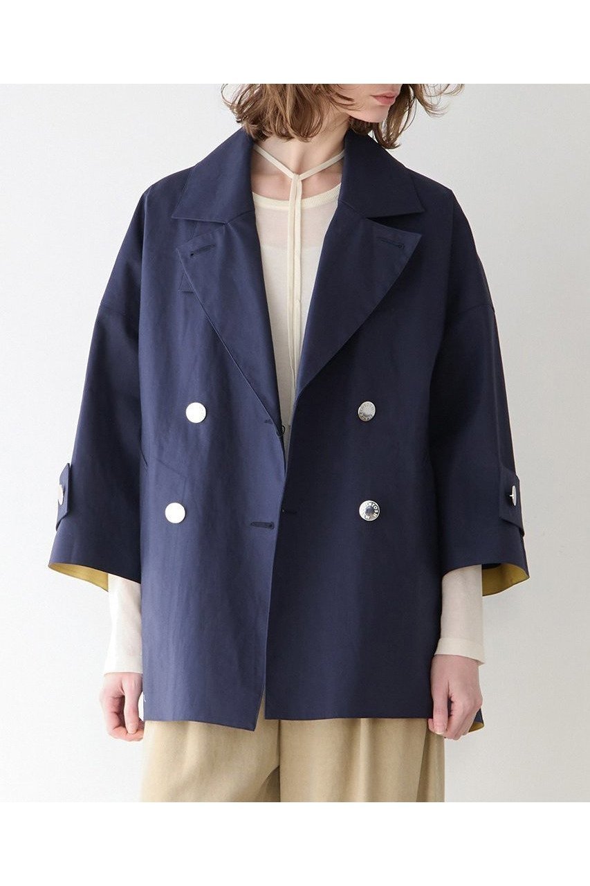 【マルティニーク/martinique】の【MACKINTOSH】CROSSLESS Pコート インテリア・キッズ・メンズ・レディースファッション・服の通販 founy(ファニー) 　ファッション　Fashion　レディースファッション　Fashion for Women　アウター　Coat / Outerwear Collection　コート・ロングコート・ピーコート　Long Coats, Peacoats & More　Pコート　Pea Coats　インナー　Innerwear　春　Spring　キルティング　Quilted, Quilting　ショート　Short, Short Length　ジャケット　Jacket, Outerwear　ロンドン　London Style, British Inspired　S/S・春夏　SS, Spring/Summer, Warm Season　夏　Summer　2026年　2026　ネイビー|ID: prp329100004816992 ipo3291000000034989827