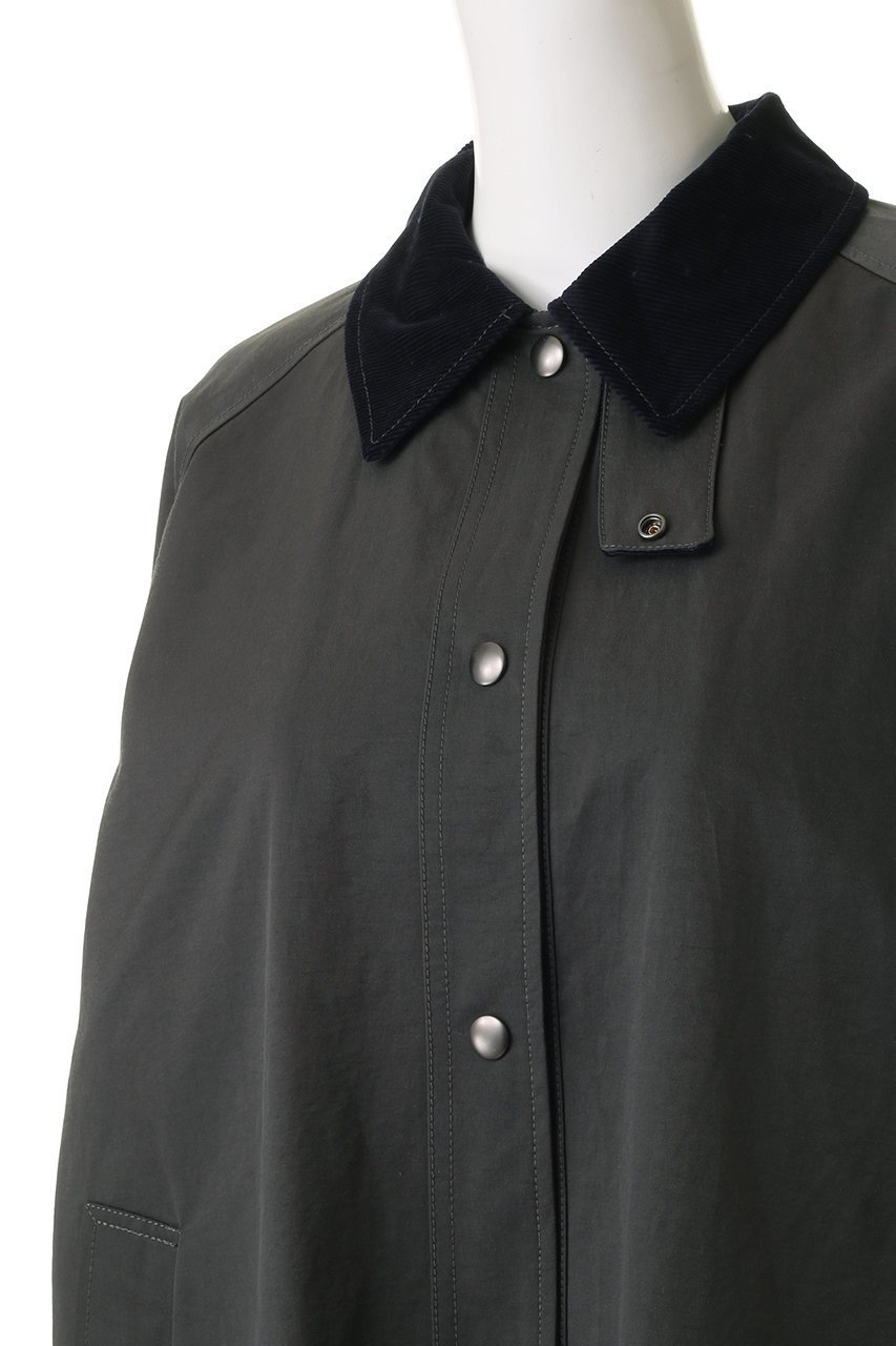 【ミディウミ/MidiUmi】のpadded hunting long coat コート 人気、トレンドファッション・服の通販 founy(ファニー) 　ファッション　Fashion　レディースファッション　Fashion for Women　アウター　Coat / Outerwear Collection　コート・ロングコート・ピーコート　Long Coats, Peacoats & More　コーデュロイ　Corduroy, Cord Fabric　スタンド　Stand Collar, Upright Stand　タフタ　Taffeta, Structured Fabric　ロング　Long, Long-Length　新作・新入荷　New Arrivals / New In　other-5|ID: prp329100004816993 ipo3291000000034989842