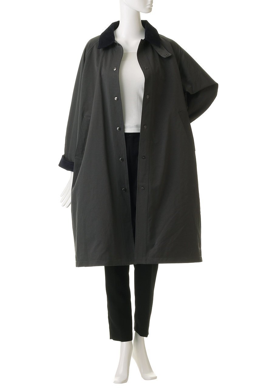 【ミディウミ/MidiUmi】のpadded hunting long coat コート 人気、トレンドファッション・服の通販 founy(ファニー) 　ファッション　Fashion　レディースファッション　Fashion for Women　アウター　Coat / Outerwear Collection　コート・ロングコート・ピーコート　Long Coats, Peacoats & More　コーデュロイ　Corduroy, Cord Fabric　スタンド　Stand Collar, Upright Stand　タフタ　Taffeta, Structured Fabric　ロング　Long, Long-Length　新作・新入荷　New Arrivals / New In　other-8|ID: prp329100004816993 ipo3291000000034989845