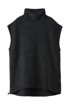 【ミディウミ/MidiUmi】のpile boa high neck vest ベスト c.gray|ID: prp329100004816996 ipo3291000000035783543