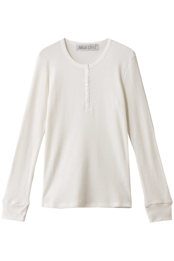 【ミディウミ/MidiUmi】のwaffle henry neck PO プルオーバー インテリア・キッズ・メンズ・レディースファッション・服の通販 founy(ファニー) https://founy.com/ ファッション Fashion レディースファッション Fashion for Women トップス・カットソー Cut & Sew Tops ニット Knit Tops & Sweaters カジュアルプルオーバー・ニットトップス Pullovers & Knit Tops / Casual Pullovers おすすめ Recommended / Our Picks インナー Innerwear シンプル Simple, Minimal ワッフル Waffle, Waffle Knit 新作・新入荷 New Arrivals / New In |ID: prp329100004816997 ipo3291000000034989874