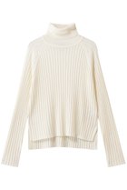 【ミズイロ インド/mizuiro ind】のwide rib high neck P/O プルオーバー off white|ID: prp329100004817000 ipo3291000000034989899