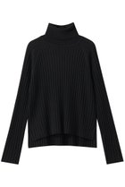 【ミズイロ インド/mizuiro ind】のwide rib high neck P/O プルオーバー black|ID: prp329100004817000 ipo3291000000034989904